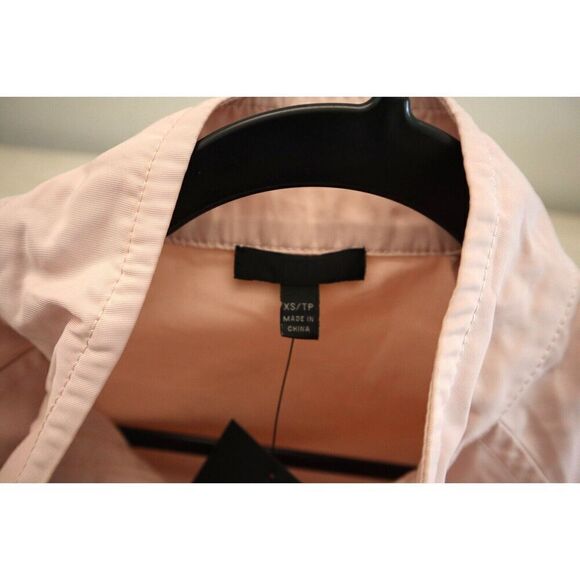 ATM AW5961-MB Women's Sz XS Oyster Pink Patch Pocket Cargo Jacket - Picture 4 of 14